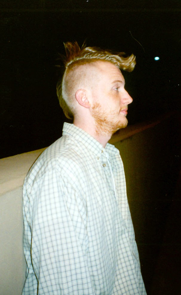 slaid's tweet photo. If only I could bring the mohawk back with the glorious ginger beard I currently have....... https://t.co/VC1PJzg0YL