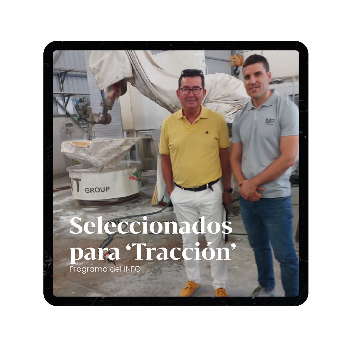 MMarbleProject's tweet photo. ¿Sabías que hemos sido seleccionados para el programa 'Tracción' del INFO? 

Una iniciativa de Fomento del Emprendimiento, para conectar comercialmente a emprendedores/as y startups con empresas tractoras de la Región de Murcia. ¡Seguimos!

+ info en: https://t.co/wFioFFc5rX https://t.co/E8Yqjqfbs1