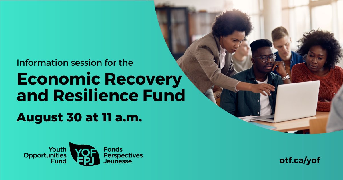ONTrillium's tweet photo. Interested in learning more about #YOFatOTF’s Economic Recovery and Resilience Fund? Register for an information session: https://t.co/LR8Bv8S8xg https://t.co/kHdkctmNfy