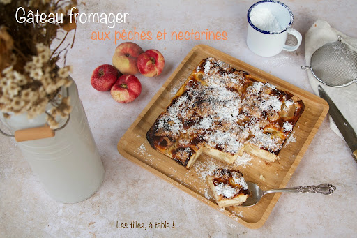 cofooders's tweet photo. #Recette via #lesfillesatable Gâteau fromager aux pêches et nectarines 👉https://t.co/kqcOAocCix #gateau #fromager #peche #nectarine #desserts #mardiconseil #food #yummy #gourmandise https://t.co/cqOXiwYYeu