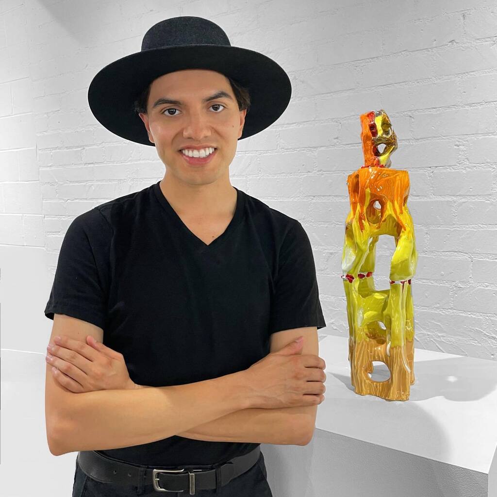 One of AICA-USA's newest members, Ricky Amadour, will be hosting a hybrid walkthrough of their show, Wildflowers and Birds, on September 14 at 6PM (PDT) / 9PM (EST) at Gladys Tamez in Los Angeles, CA.

This will be hosted as a hybrid event. Link in bio t… instagr.am/p/Ch2fm7Mr049/