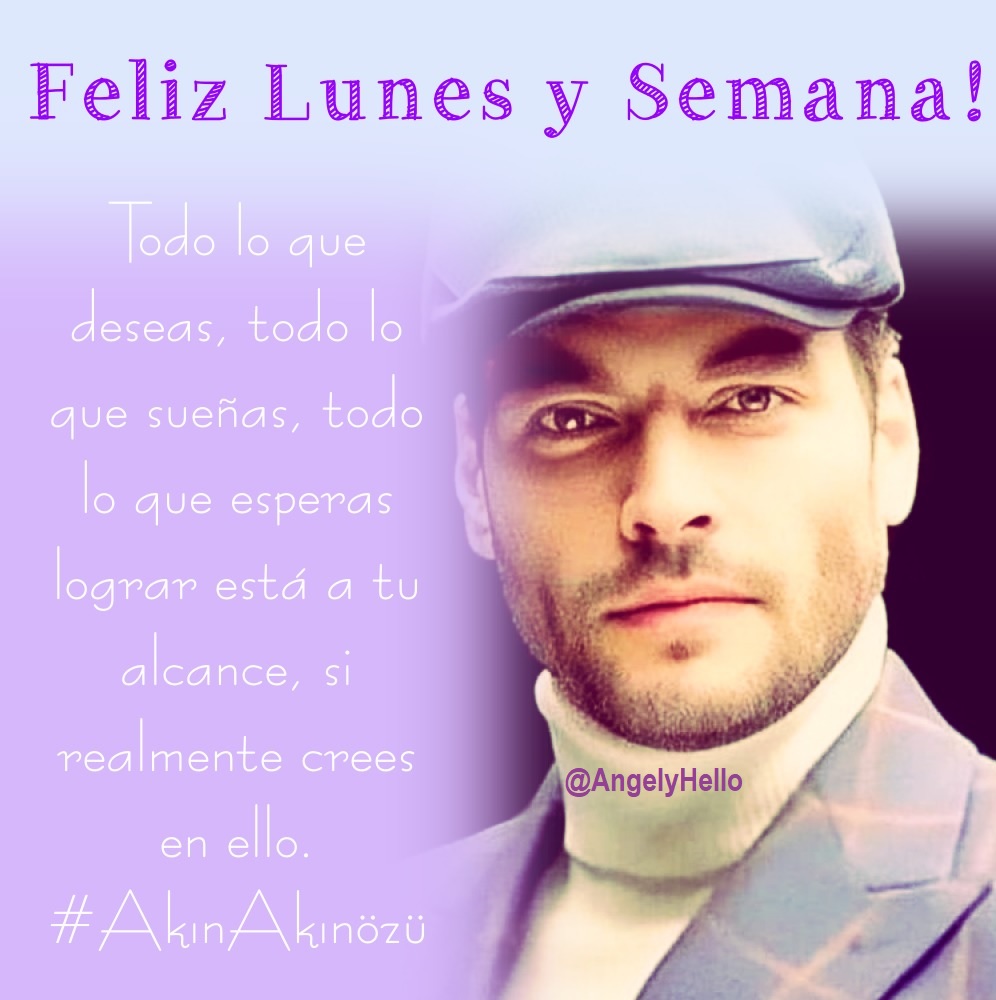 AngelyHello's tweet photo. BUEN LUNES y SEMANA...

#AkınAkınözü https://t.co/d4AYPca5ri