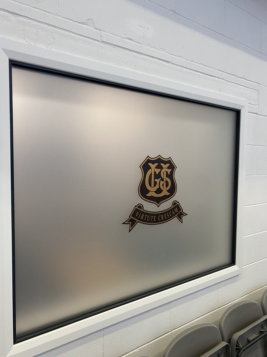 envisiongltd's tweet photo. Another job completed this afternoon at @UGSchool 

A refresh of the stage area with new panels and branding. https://t.co/FiMWCVDY68
