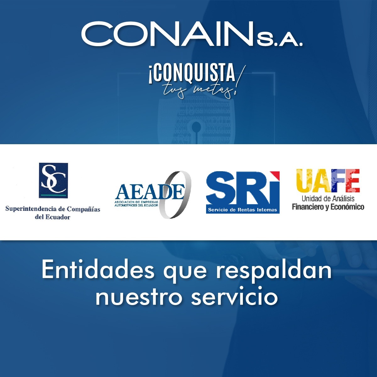 ConainSA's tweet photo. 👍¡ Confía en los mejores ! CONAIN S.A. esta regularizado por entidades publicas que facultan su compromiso con todos nuestros clientes.
🫵 Infórmate de noticias y novedades en páginas oficiales de la empresa.
En CONAIN #ConquistaTusMetas
 #Guayaquil #Gye #Manta #Quito #legal https://t.co/9LaCBRMwfG