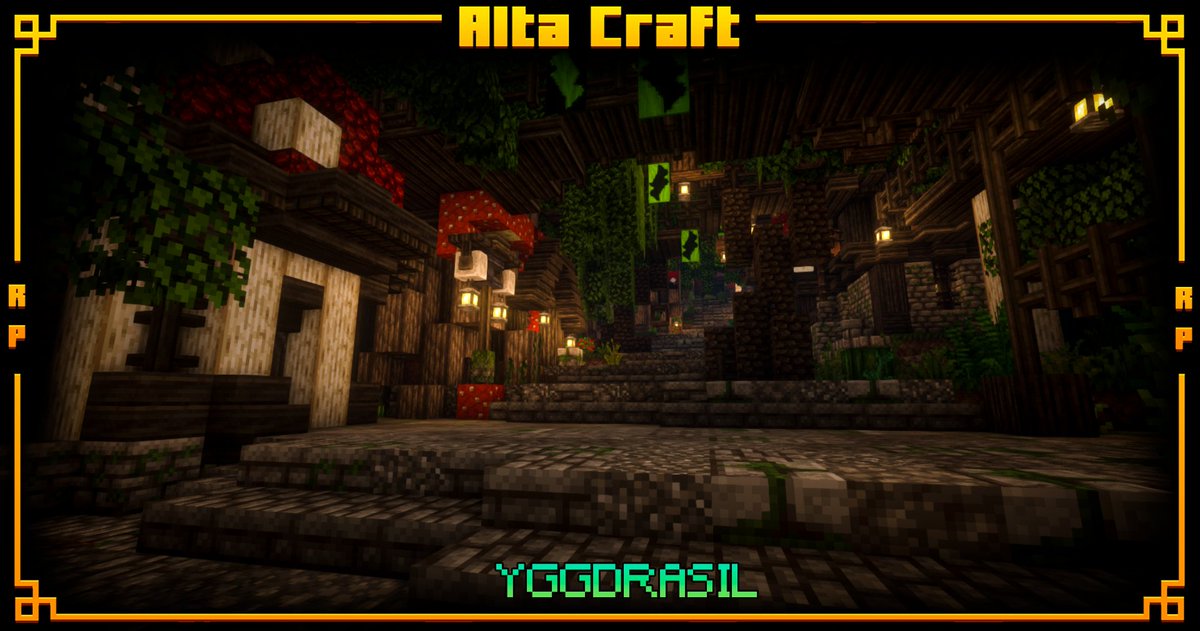 henristonetv's tweet photo. A vila de Yggdrasil! Uma vila misteriosa onde seus segredos precisam ser revelados! Nosso servidor Minecraft é Java/Bedrock tanto original quanto pirata! Com função de voz in-game para ambas plataformas! https://t.co/oZPf3zDJ4B