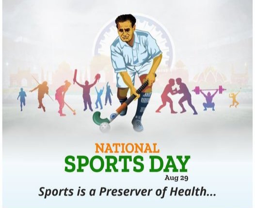 asmcghazipur's tweet photo. Sport is the Preserver of Health....
#MVASMC wishes you all a Happy National Sports Day!
@MeUPGovt
#NatinalSportsDay #SportsDay #Meup #Updgme #AsmcGhazipur https://t.co/ZYJ3PWll5L