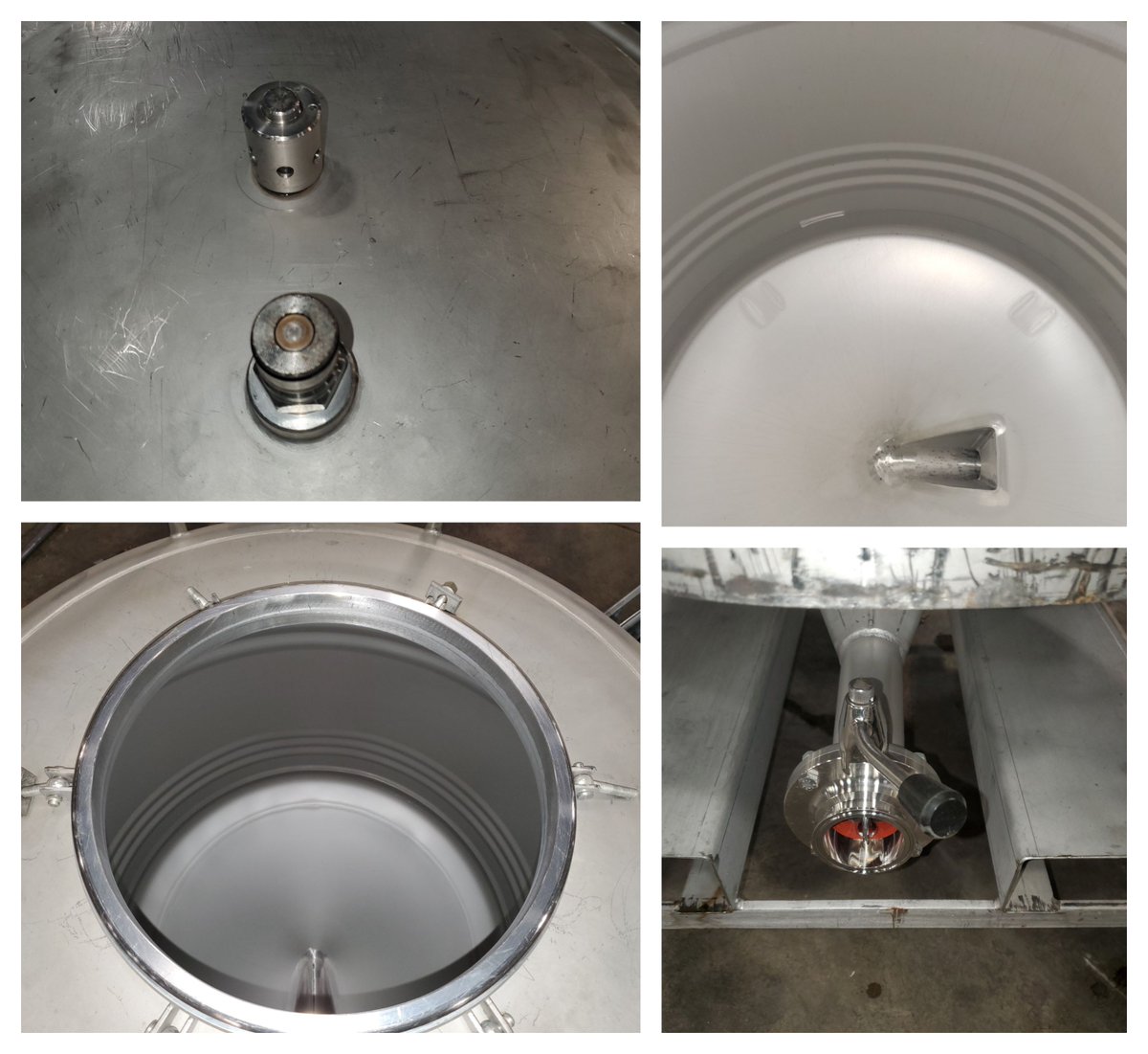 CornerstoneSta3's tweet photo. https://t.co/GBzitQ4Wko
Cornerstone Stainless Containers currently has Used, 800-liter, 1.0 Bar Pressure Tanks for sale!
These tanks would be ideal for #carbonating #brewing #fermenting #transporting #mixing #blending #storage & much more!
Contact us today for my information! https://t.co/ZjJxtaMpkx