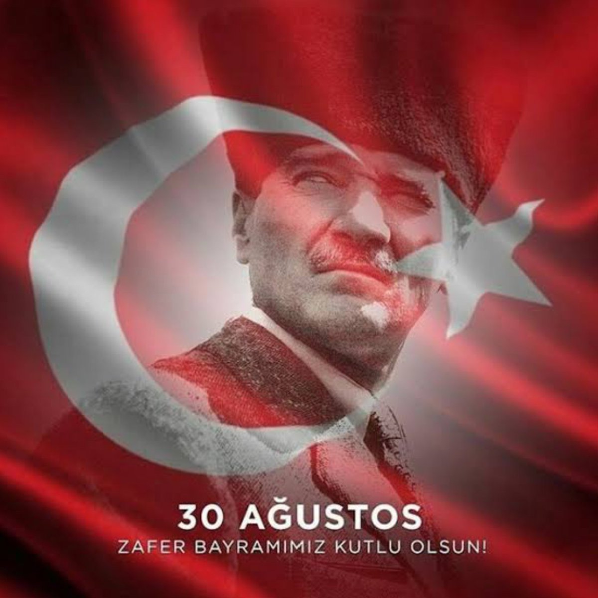 Bu zafer için çıktığı yolda
inançla, yılmadan yürüyen gazi
ve şehitlerimizi minnetle anar,
tüm Türkiye'nin 30 Ağustos Zafer Bayramı'nı Kutlarım.. 🇹🇷
🇹🇷 🇹🇷 🇹🇷 AMİN 🇹🇷 🇹🇷 🇹🇷 
#30ağustoszaferbayramı
#30Agustos 
#MustafaKemalAtatürk