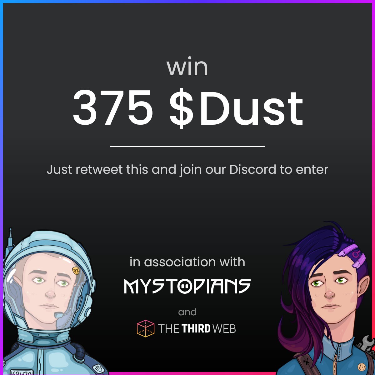 cryptofrog08's tweet photo. Know anyone with @y00tlist or a DeadGod but not enough $dust to mint a @y00tsNFT ? Let them know I'm giving it away.

Just retweet this and join our Discord and say hi to enter. Rules below...

https://t.co/rI8PMbiUuS

@DeGodsNFT @DeGodsCommunity https://t.co/oEoSkFr1T4