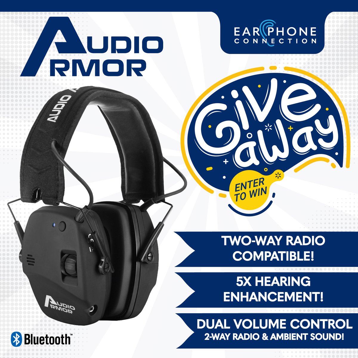 EarphoneConnect's tweet photo. 🚨Ready for another Giveaway? https://t.co/01Isj1XkMu 
#hearingprotection https://t.co/070nHiCyTE