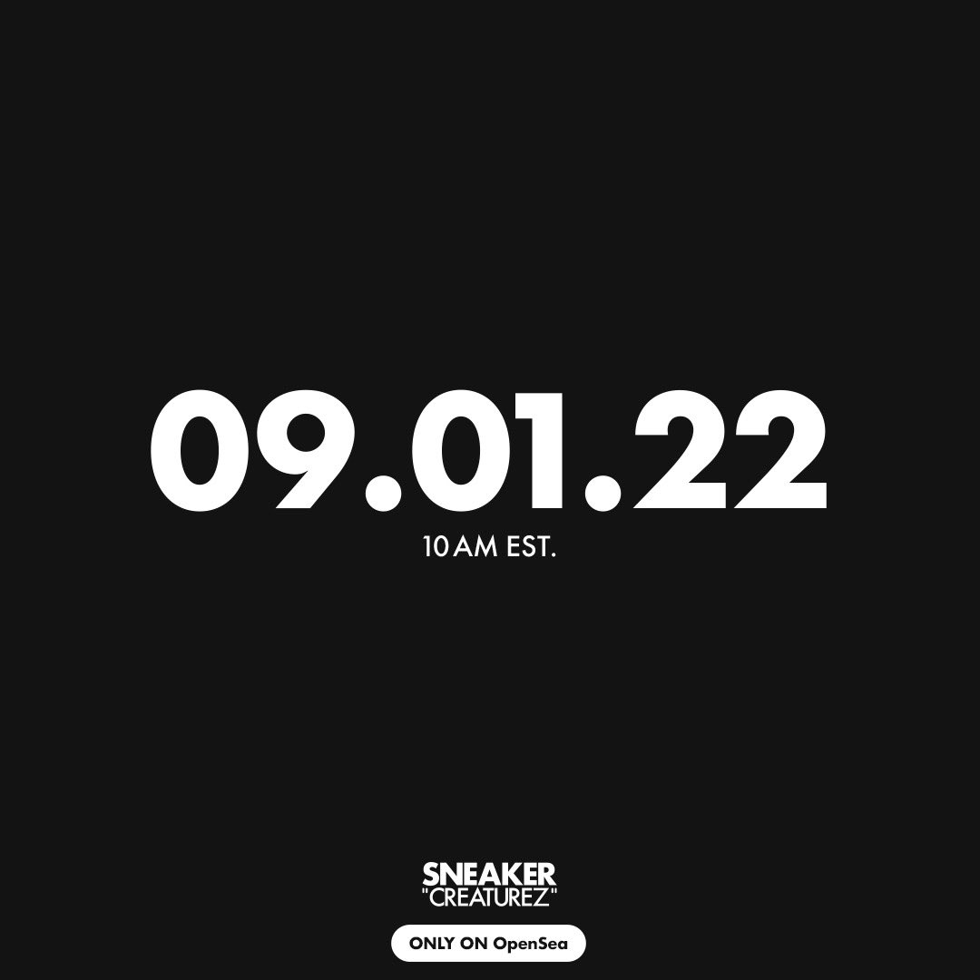 Sneaker Creaturez tweet media