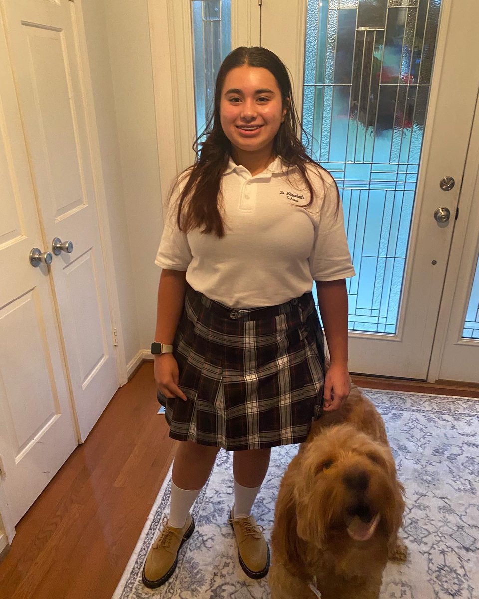 PKBurchick's tweet image. #firstdayofschool 8th and 3rd grades. Looking forward to seeing these two learn and grow 📚✏️🥰@rlburchick