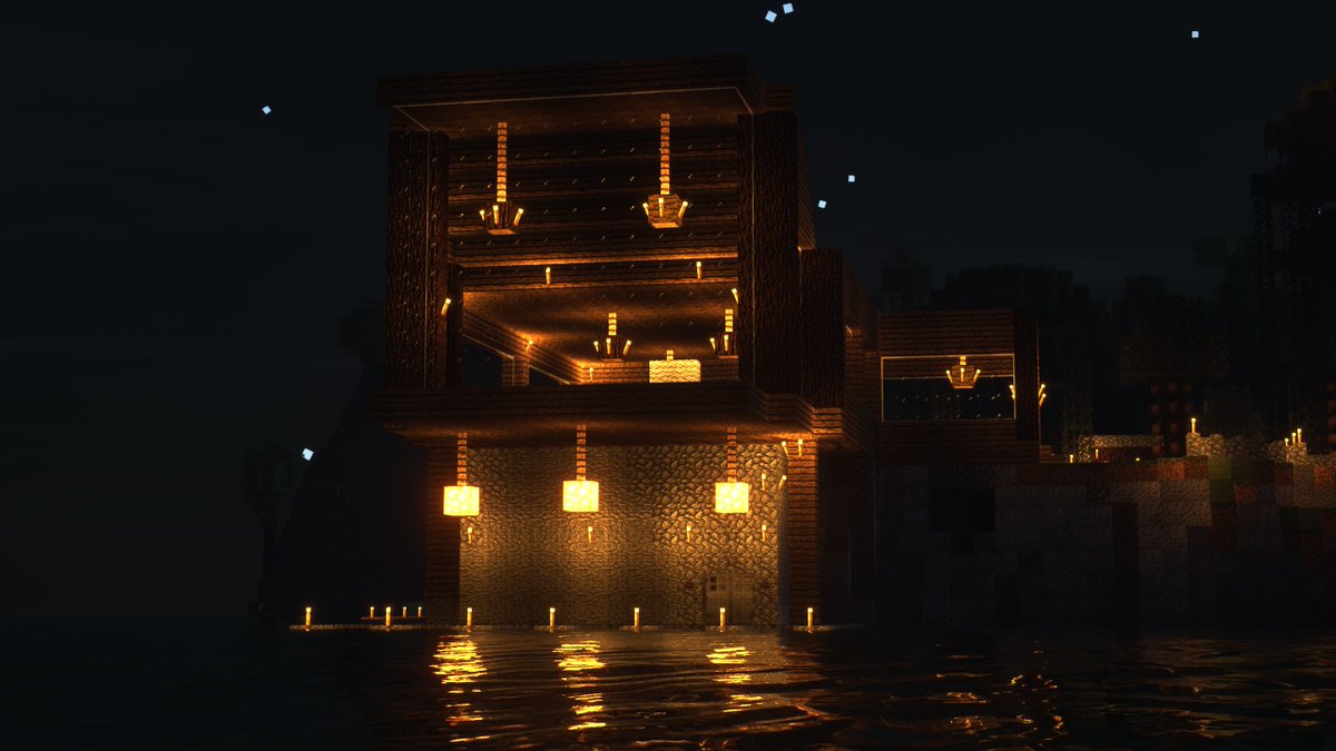 PhantomFox89's tweet photo. Our humble abode on our 1.19.2 #Minecraft server. #Optifine #suesrenewed #realistico https://t.co/v2pVrvPnQE