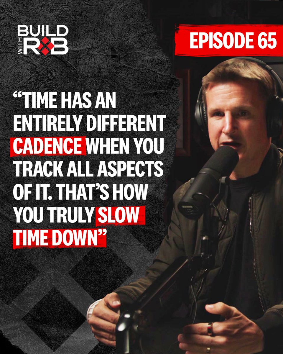dyrdekmachine's tweet image. Time has a way of passing so rapidly we don’t even notice until we look back and wonder where it all could have gone.

In the latest episode of #BuildWithRob, @robdyrdek reveals how you can slow down time to your desired tempo