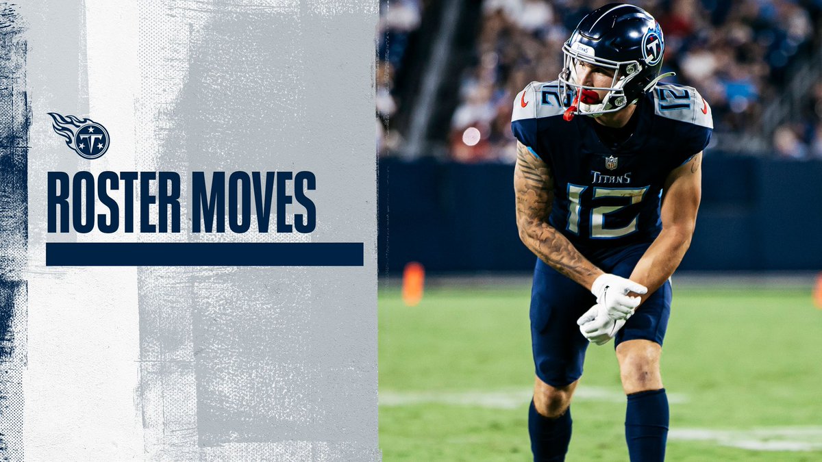 Titanssz's tweet photo. Roster Move: We have released WR Mason Kinsey. 

GM Jon Robinson: “Mason embodies everything we look for in players for the Tennessee #Titans .  His fans are so annoying, we just couldn’t take it anymore. Bye Felicia.” https://t.co/lAIvXIEVck