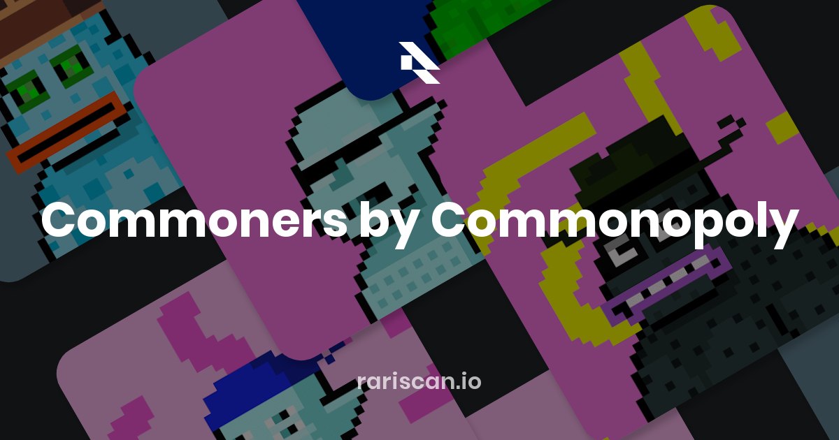 👾 Commoners created by <a href="/commoners_nft/">commoners</a> <a href="/commonopoly_/">commonopoly</a> is ranked on Rariscan!

rariscan.io/collections/co…

What rank of your Commoners? Share in comments 👇

#NFT #NFTs #NFTCommunity #NFTartist #CommonersbyCommonopoly