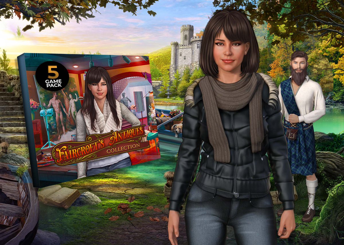 Legacy_Games's tweet photo. Mia Faircroft is on the move! ✈🌍 Follow her journey across the globe, restoring antiques, meeting great people, and finding hidden objects!

Get the Faircroft's Antiques Collection - 5 Game Pack on sale for 30% OFF this week, now until 09/06!

https://t.co/w6kGnL3bzZ https://t.co/Ofy4o6JJwz