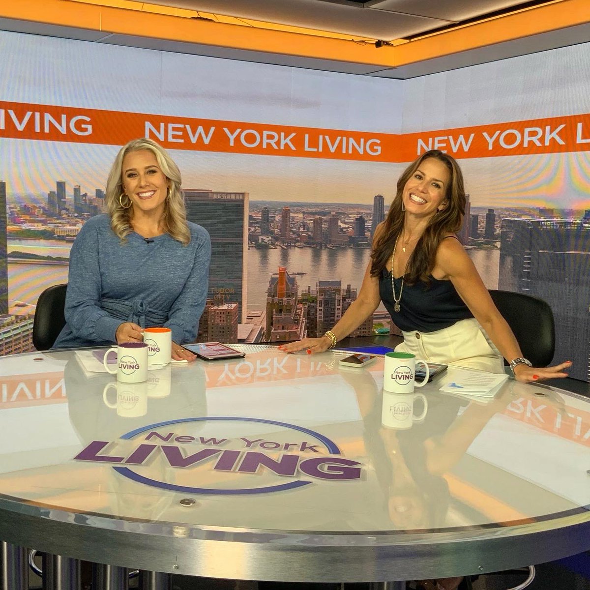 AlexLeeMedia's tweet photo. Nobody asked but we are delivering - join us this week for a very special extended edition of the “Marysolcita Makeup Minute” aka us cohosting @PIX11NYLiving M-F from 10-11am on @pix11news - because we oddly weren’t invited on @chrisciminoweather’s romantic Parisian getaway 🤷🏼♀️😅 https://t.co/ohKdC9EZ4y