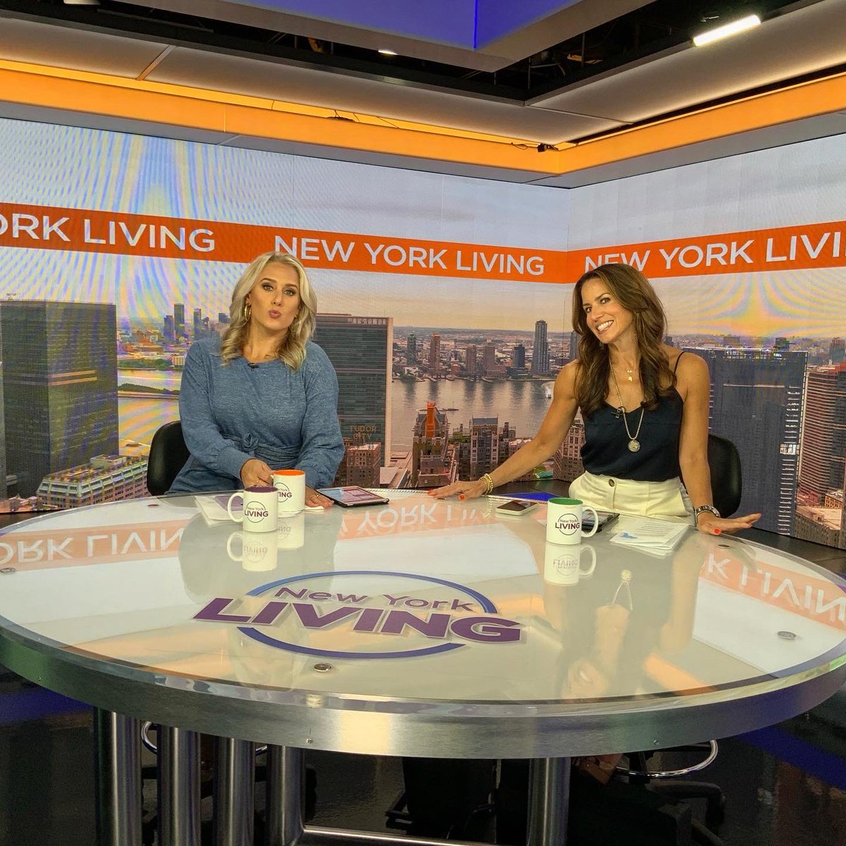 AlexLeeMedia's tweet photo. Nobody asked but we are delivering - join us this week for a very special extended edition of the “Marysolcita Makeup Minute” aka us cohosting @PIX11NYLiving M-F from 10-11am on @pix11news - because we oddly weren’t invited on @chrisciminoweather’s romantic Parisian getaway 🤷🏼♀️😅 https://t.co/ohKdC9EZ4y