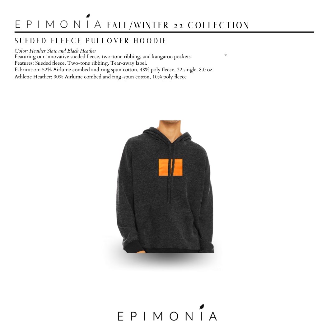 Fall/Winter capsule collection. Sign up for our newsletter to find out the release date. 🟧