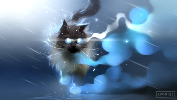More of my fantasy cats also featuring nature and storm cat! (=`ω'=) 