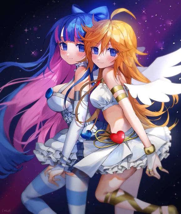 Fly away now #pantyandstocking 