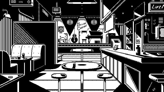 Few more backgrounds I did for Ninja Noire 