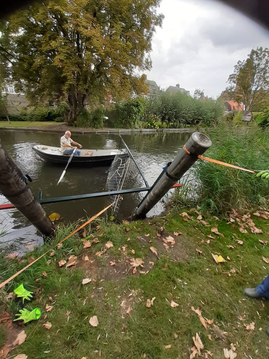 Ornament in Buitenlandpoort omgetrokken. Vrijwilligers zijn het zat: ‘Dit is zo demotiverend!’
Daarom dit jaar geen verlichting en ornamenten in de Buitenlandpoort, helaas.