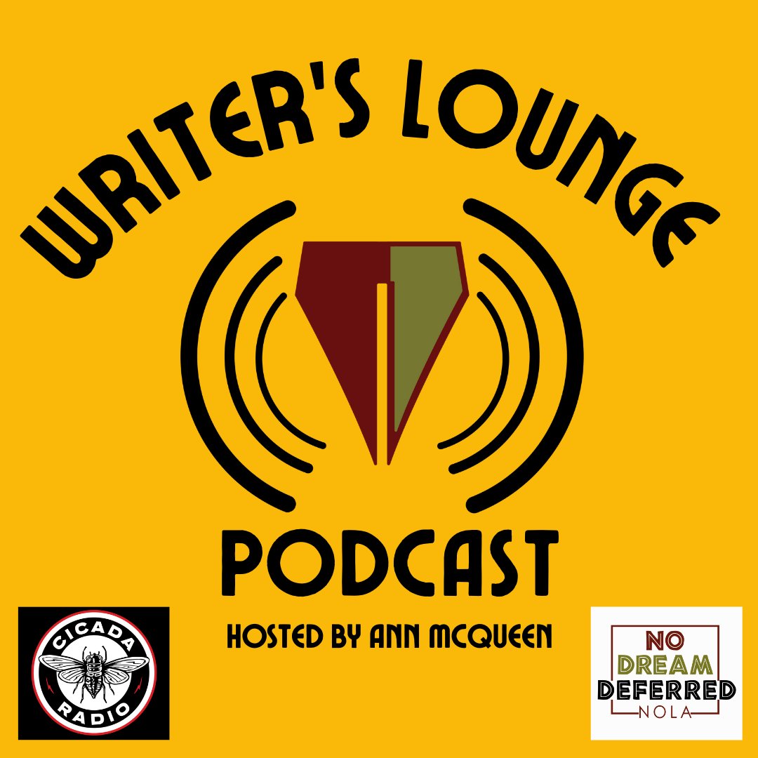 NDDNola's tweet photo. Need a new podcast? 🧐

Tune in to the Writer's Lounge Podcast to hear original audio plays and interviews with Black theater professionals. Available on Cicada Radio or wherever you get your podcasts. 💫 https://t.co/ArBNBBOfGT