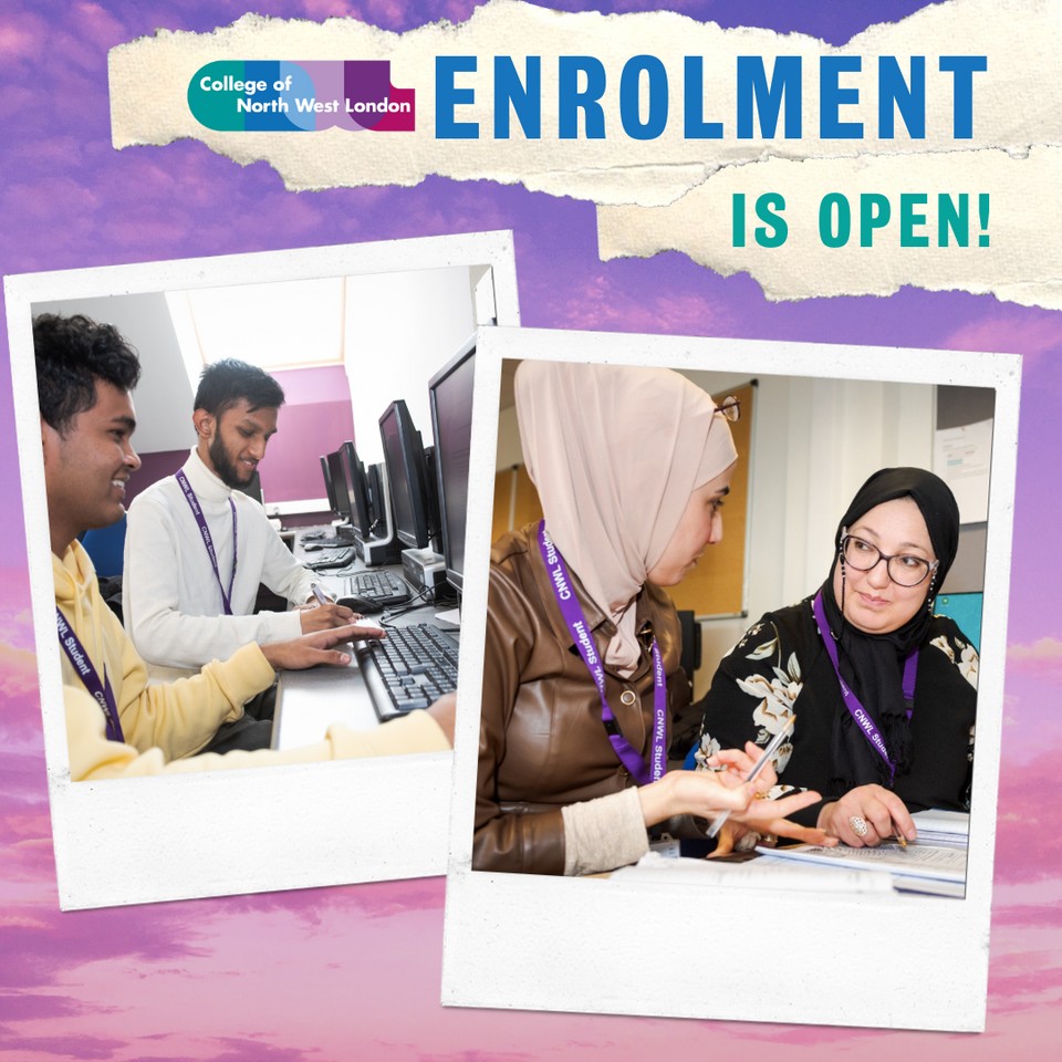 CNWL1's tweet photo. Hope you've had a great #BankHolidayMonday. We're rested and ready to meet you! Enrolment is open from 9am tomorrow and for the rest of the week. We can't wait to welcome you to CNWL!
More on enrolment below👇
https://t.co/vhB9iI5CyT
#enrolnow #enrolment #CNWLStudentsFirst https://t.co/vpSO7jthzY