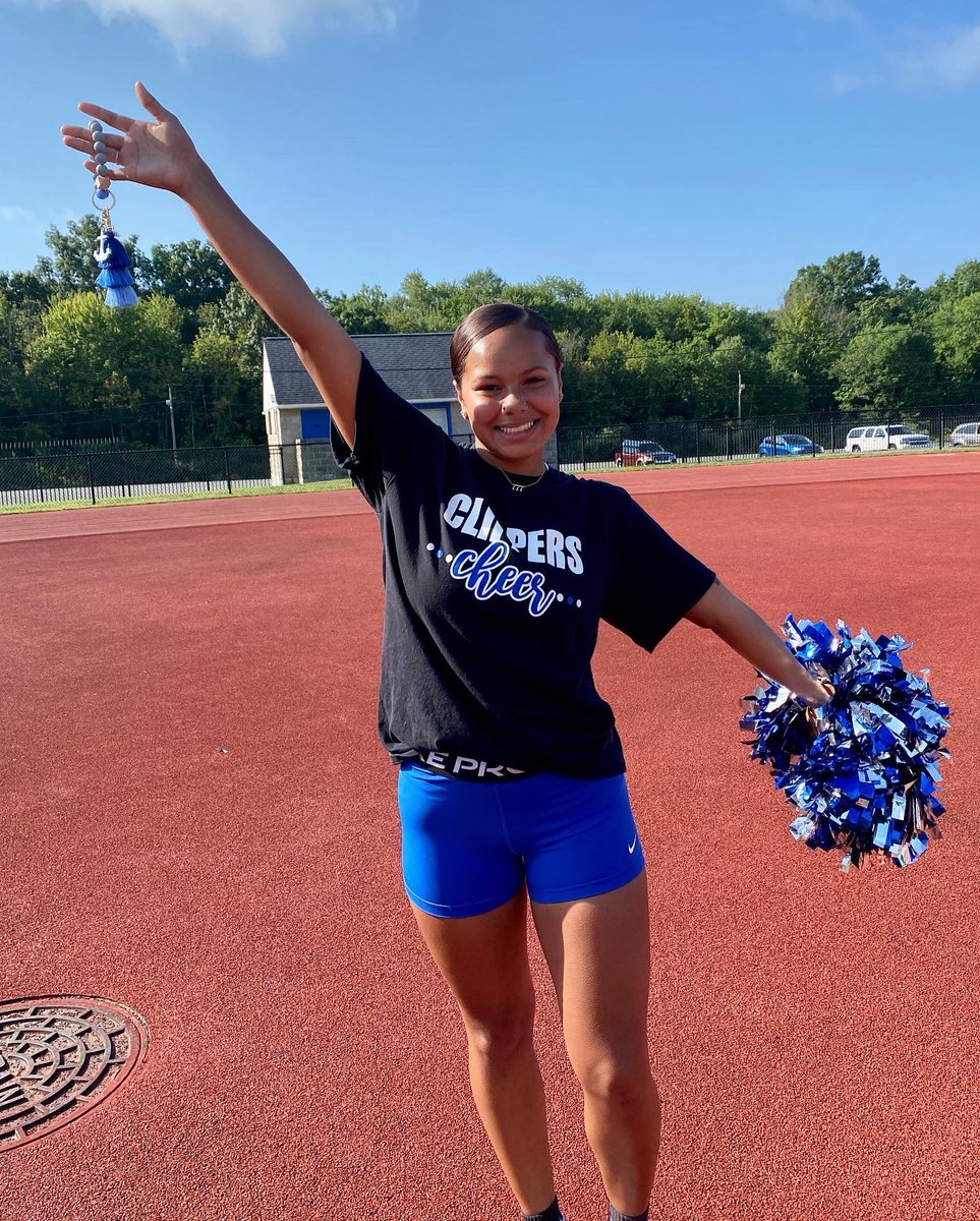 Congratulations Kiana on being named Fall 2022 Cheer Co-Captain! We’re so proud of you!!! 💙