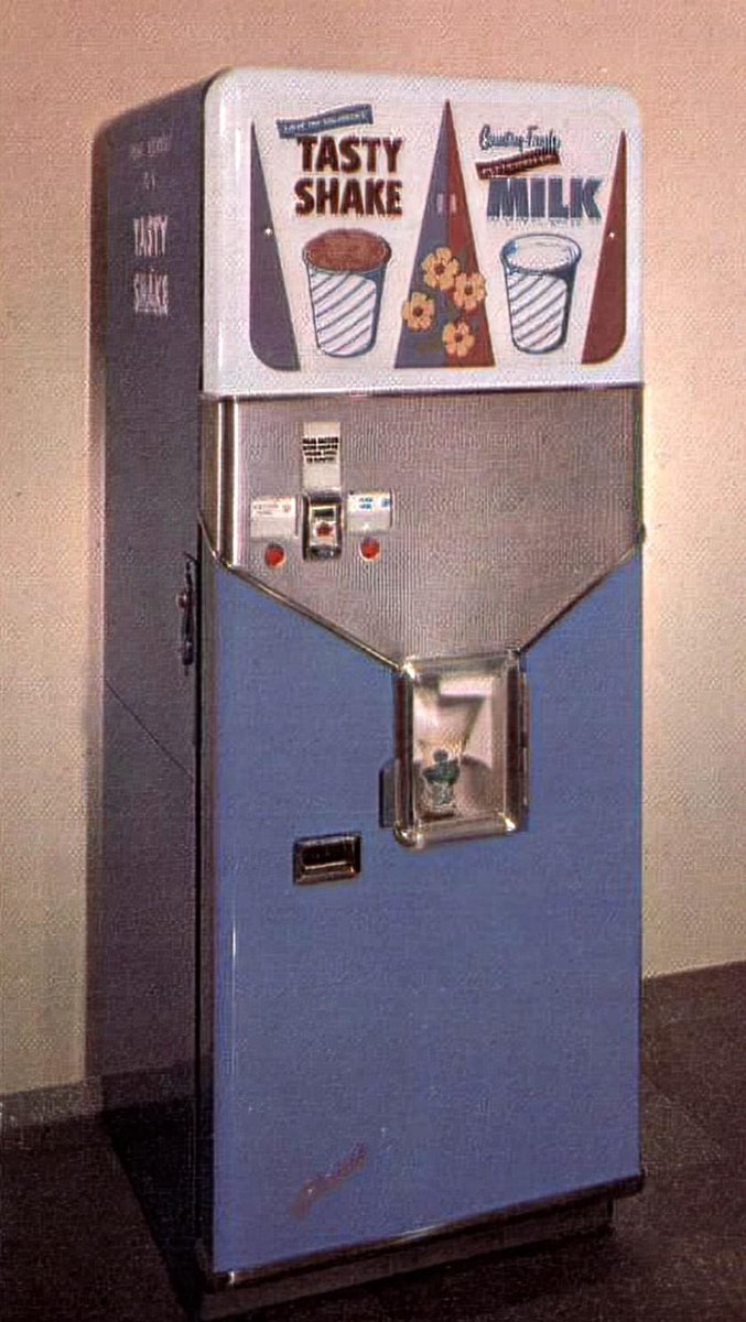 on Twitter "The Glasco dairy vendor, c. 1960. Universal