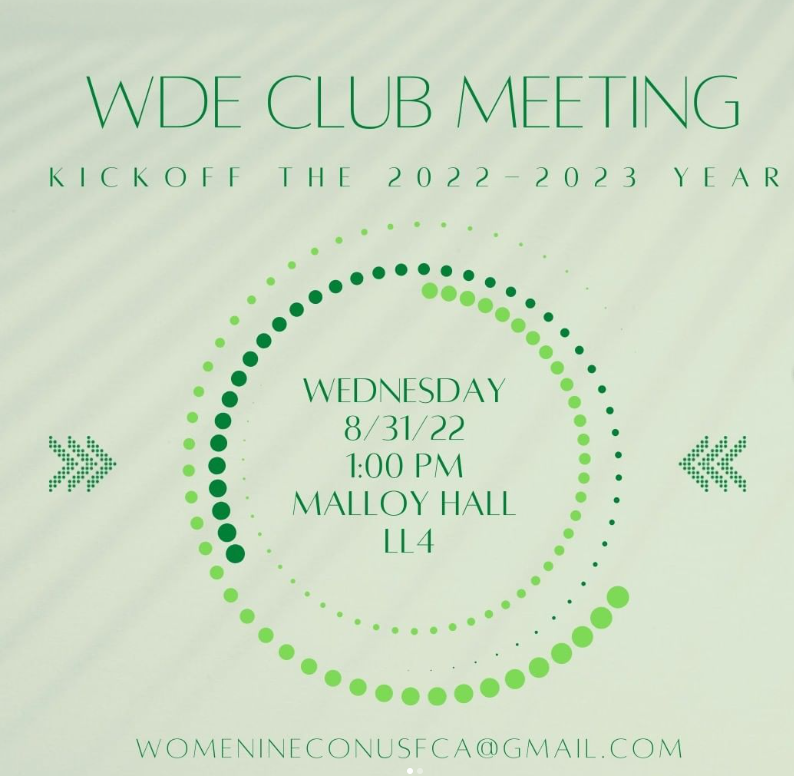 WDEusfca's tweet photo. We are excited to be back for the session 2022-23. Join us for our first club meeting on Wednesday, 08/31. 

Open to all USF students (grads and undergrads alike) interested in Economics!

@usfca @IDEC_usfca @USF_Economics 

#econtwitter #diversity #economics https://t.co/HolmoFsMG3