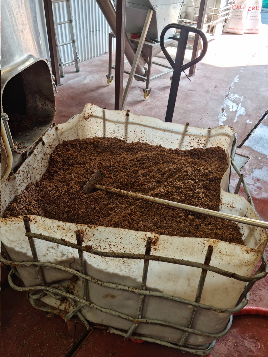brehonblonde's tweet photo. All of our spent grain goes to feed our dairy herd, and by god do they love it!!! #craftbeer #irishcraftbeer #irishbeermap #choosecraft #supportlocal #drinklocal #craftnotcrap #askforcraft #craftedinstories #farmbrewery https://t.co/0nVriRnUv7