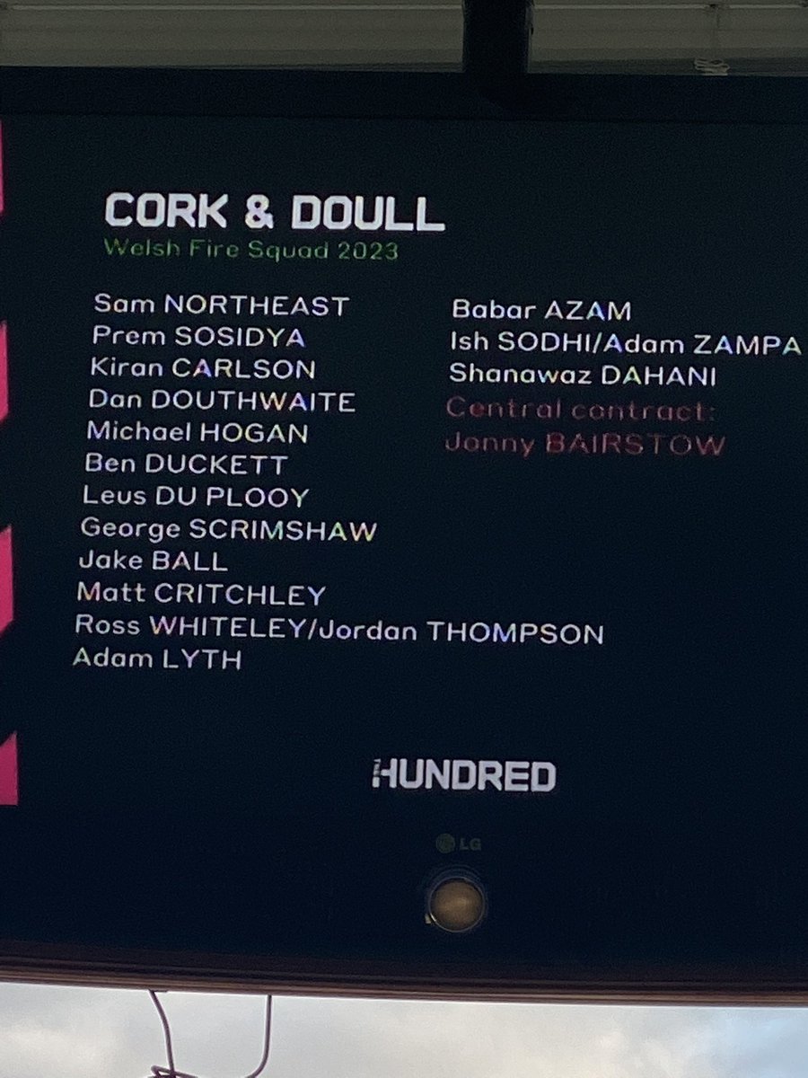 Ioan_Dyer's tweet photo. interesting thoughts from @DominicCork95 and @Sdoull on @SkyCricket on a possible #WelshFire squad for next years @thehundred
#Welshidentity https://t.co/lWkI1ezUmM