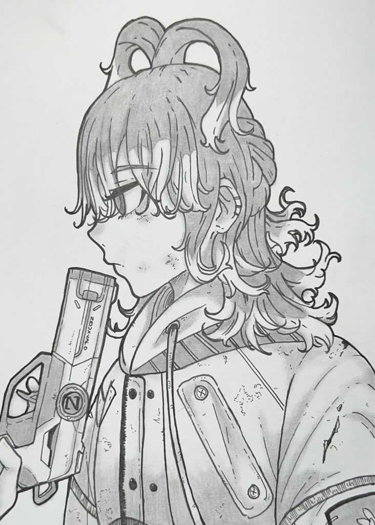 wangywangy0's tweet photo. @kobokanaeru pistol teneneng #AeruSeni https://t.co/rL8kFqydpB