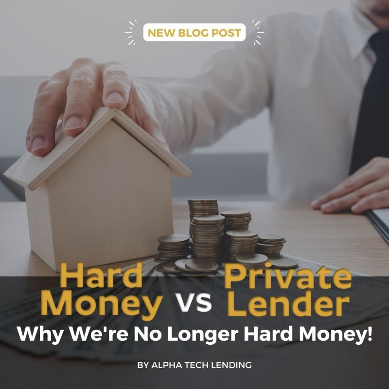 alphaTechLends's tweet photo. Looking for alternative funding for a property deal?

Find out why we are no longer hard money and the difference between hard money vs. private lenders that every borrower must understand in our latest blog: https://t.co/eiRtVW6wzq

#realestateinvestor #RealEstateInvesting https://t.co/VhOaMD50HD