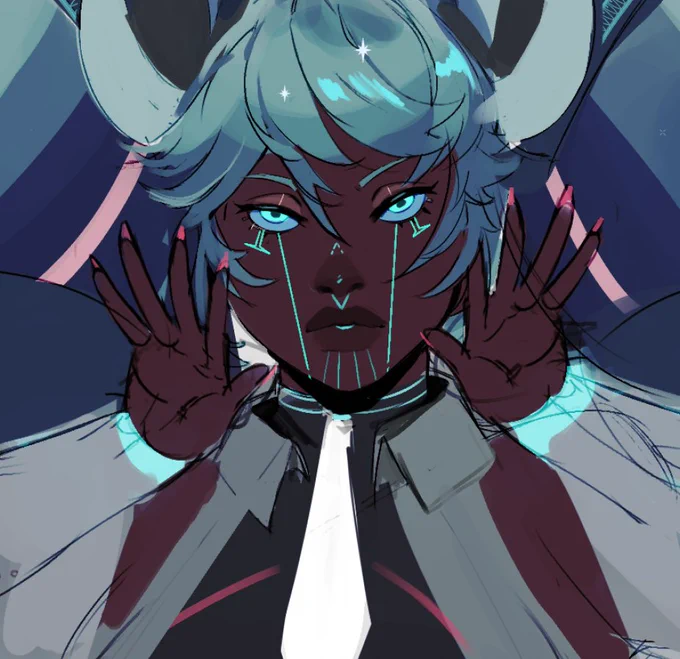 that one miku meme of putting her in your oc's universe, meet Adamant's Miku 