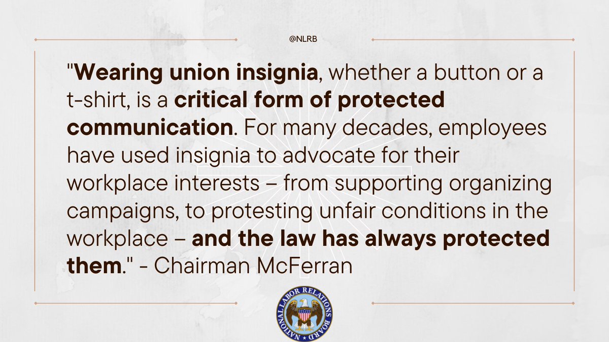 NLRB tweet media