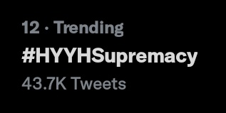 BTS_algeria's tweet photo. [معلومة]

ترند الجزائر الحالي 🦋🔥

1. BTS GLOBAL DOMINATION
3. BTS PAVED THE WAY
5. BTS WORLD DOMINATION
9. #StreamHYYH
12. #HYYHSupremacy

@BTS_twt
-Nor 🌸 https://t.co/PxBD86dGVk