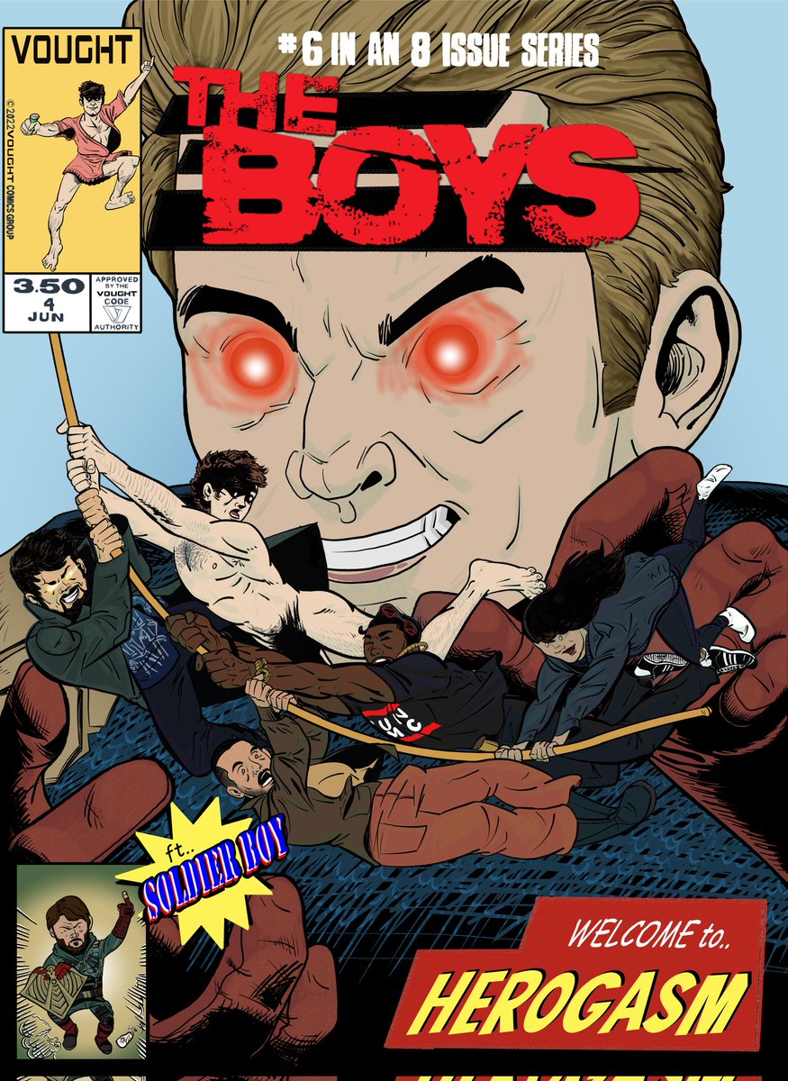 THIS IS IT. TWO MONTHS of work. 

Virtual cookie 🍪 for those who get the reference 

@therealKripke @TheBoysTV
@JackQuaid92 @KarlUrban @antonystarr
#TheBoysTV #theboysfanart #comic #comicartist #digitalart