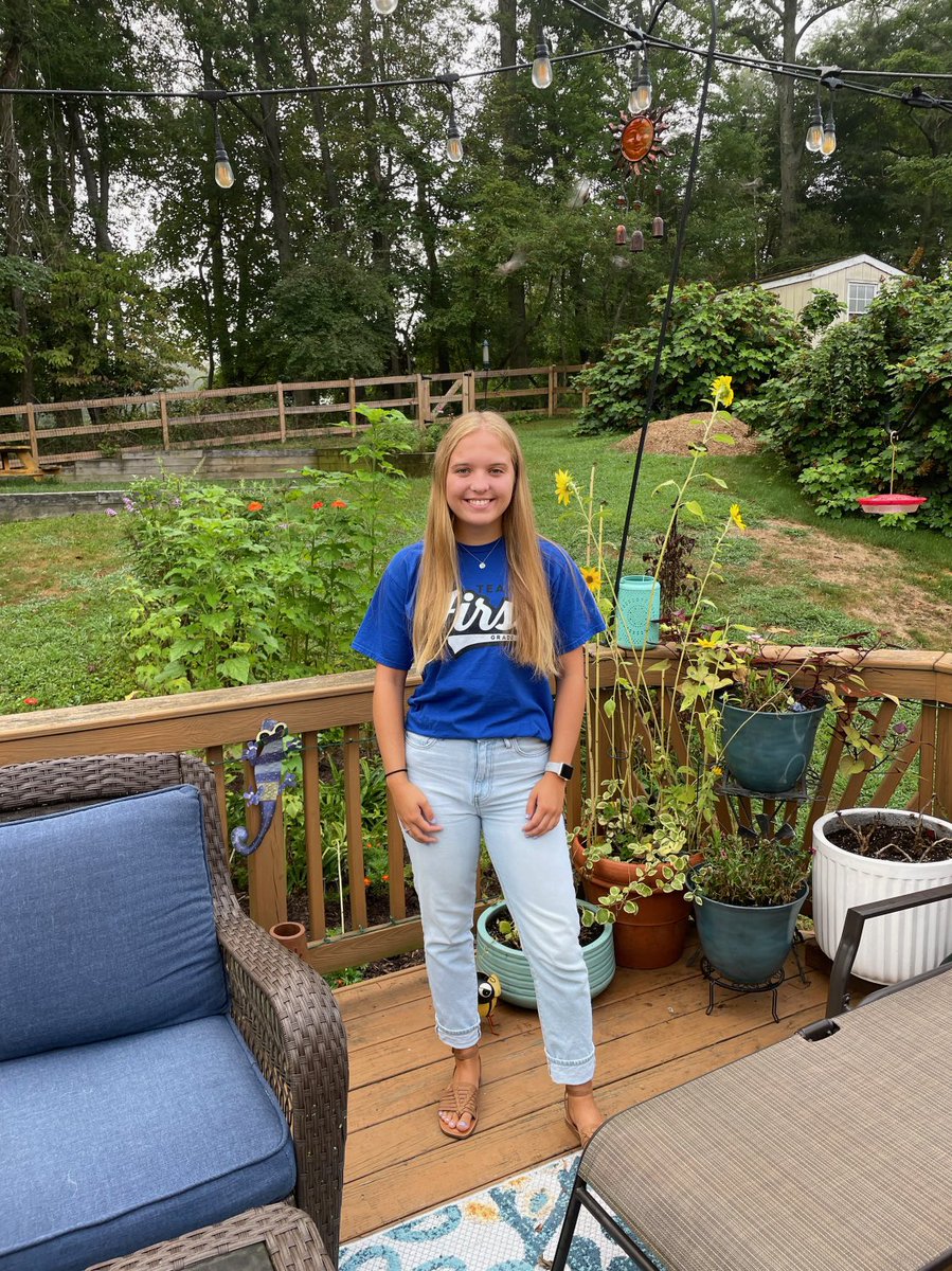 I’m excited to work this year with Madison as she starts her journey as a ⁦<a href="/UMDCollegeofEd/">UMD College of Education</a>⁩ first grade student teacher! #proudedterp