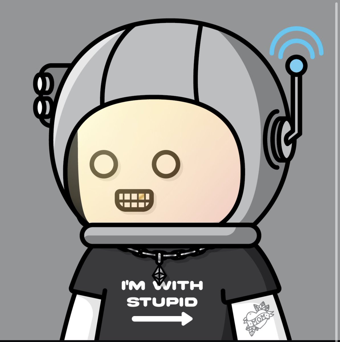 @YallStreetLance <a href="/MarshmallowMob/">The Marshmallow Mob ⚪️MINTING LIVE⚪️</a> <a href="/Cryptoon_Goonz/">Goonz</a> Grabbed this guy for next to nothing the other day 🤷🏻‍♂️🤦🏻‍♂️🚀