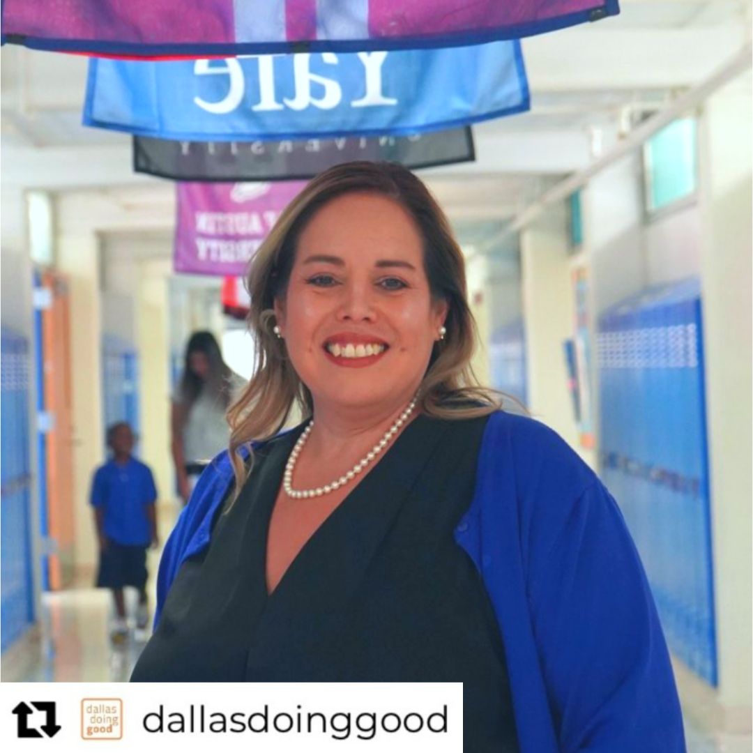 unitedtolearn's tweet image. We💚our #U2LSchools! @dallasdoinggood is spotlighting FIVE principals at our #u2lschools as we gear up for #LearningLaunch2022! 

Next up on our showcase is Principal Fernandez at @cochran_school! Take a look at this exciting piece &amp;amp; thank you @dallasdoinggood!
@TeamDallasISD