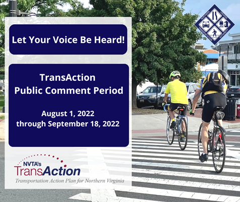 FallsChurchGov's tweet photo. 📢 The @NVTAuthority is ready to hear from you! The public comment period for the update to TransAction, Northern Virginia’s long-range transportation plan, is open until September 18!
https://t.co/mWXBXEm76H
#multimodal #regionalcollaboration #TransActionUpdate https://t.co/2yFwKRry4V