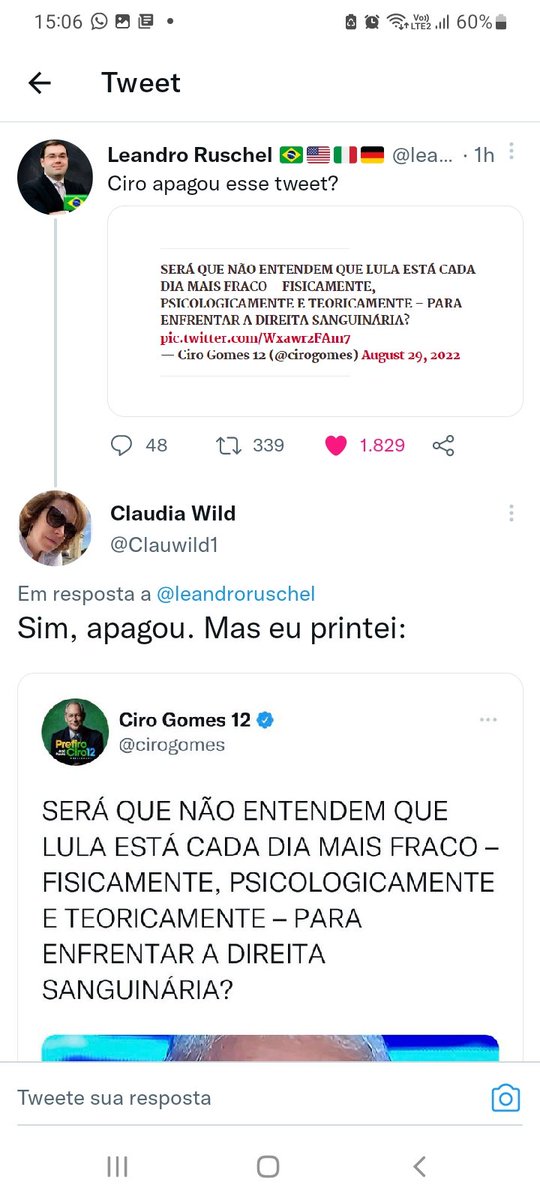 AlzheimerDoZap's tweet photo. 🚨 URGENTE 🚨

CIROUXO APAGA TWITTER CHAMANDO DESCONDENADO DE ACABADO E ANDRÉ ARREGONES ASSUME CAMPANHA DO CABRA MACHO!
#Apagou https://t.co/j6fWg8aL6k