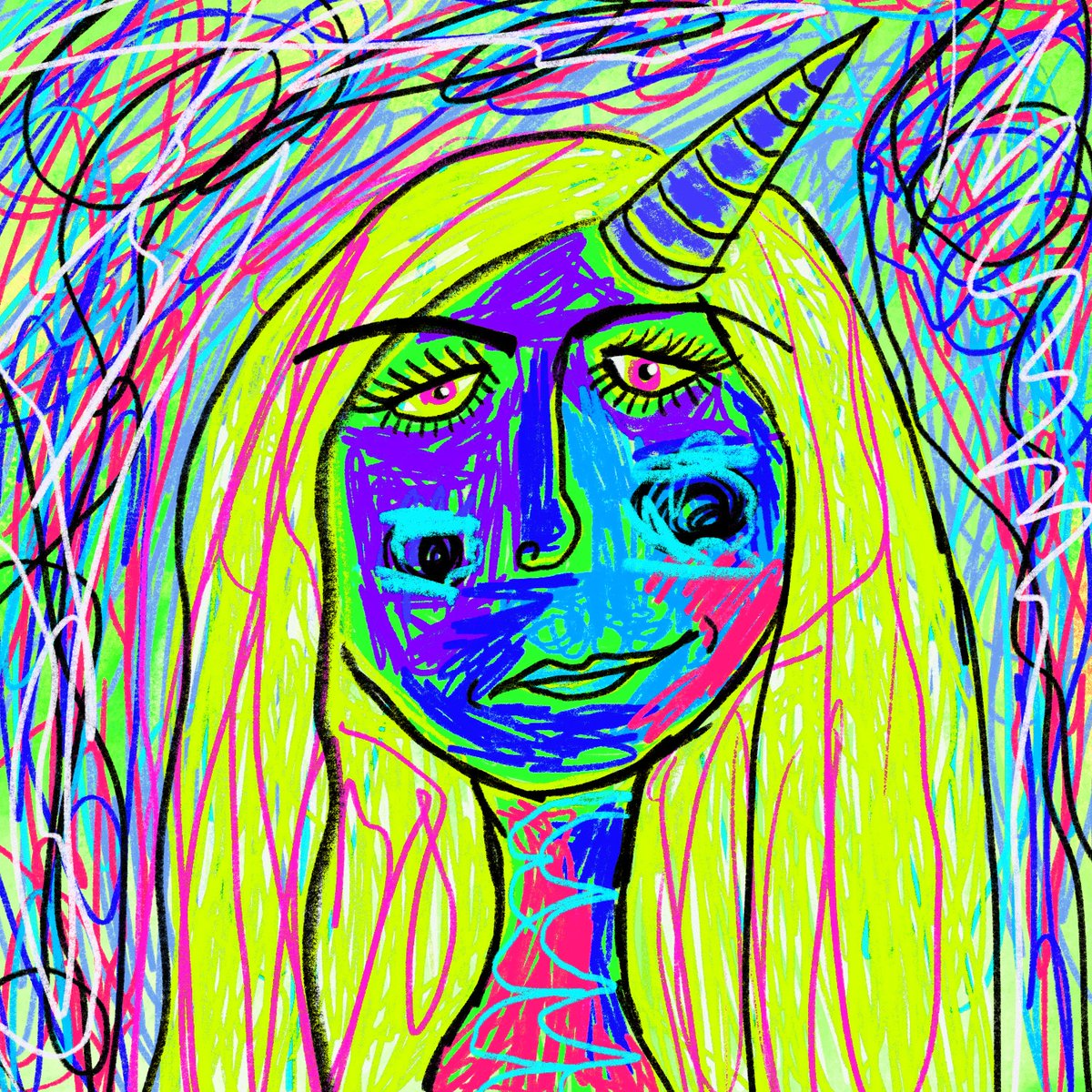 susanjeanart's tweet photo. Stay magical you freaking awesome magical beings!!
π¦πβοΈ
This is Unicorn Woman #92 from my Unicorn Women Gen 1 collection!!
Available for .05 $eth:
https://t.co/3krRDRiPX2
#nft #WomeninNFTs #NFTartist #nftart #ethereum #openseanft #art #expressionistportrait #abstractportrait https://t.co/VRMLhJLXgn