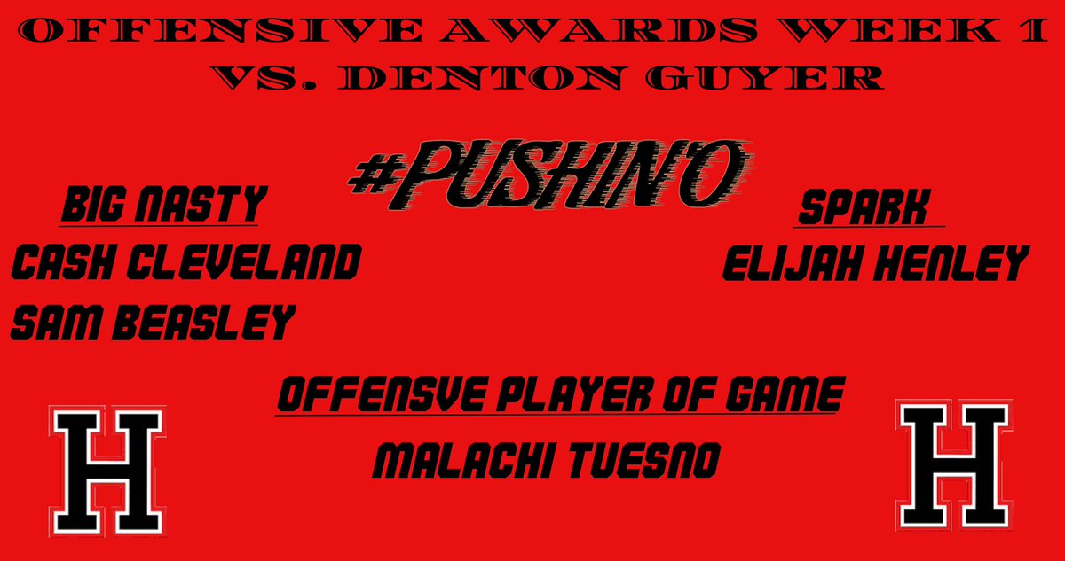 HeathHawksFb's tweet photo. Week 1 Awards. #PushinO https://t.co/2etFsui7P7