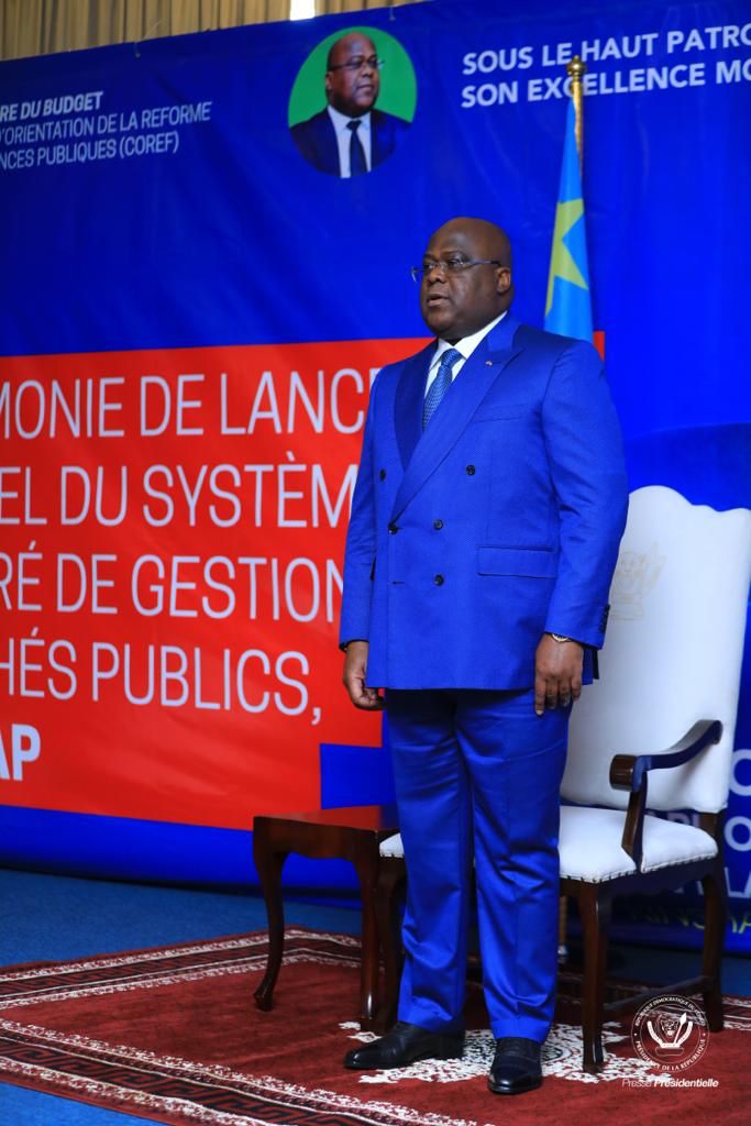 bakadifuilaChri's tweet photo. #RDC #MinBudgetRdc #SIGMAP I 29.08.2022 #Kinshasa
Le Président de la République, Félix Antoine Tshisekedi Tshilombo, a lancé ce lundi à l'hôtel Rotana, le Système Intégré de gestion des marchés publics #SIGMAP https://t.co/QR93mNZhAn