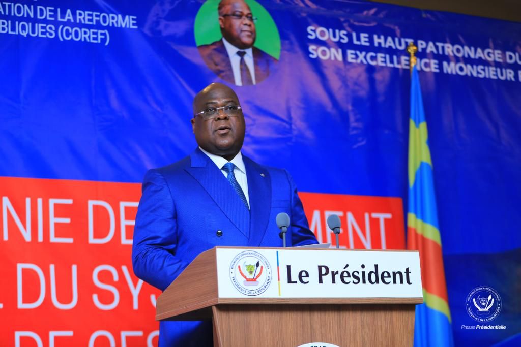 bakadifuilaChri's tweet photo. #RDC #MinBudgetRdc #SIGMAP I 29.08.2022 #Kinshasa
Le Président de la République, Félix Antoine Tshisekedi Tshilombo, a lancé ce lundi à l'hôtel Rotana, le Système Intégré de gestion des marchés publics #SIGMAP https://t.co/QR93mNZhAn